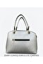 Mother / Women's Quilted Patterned Hand and Shoulder Bag - 3 Compartments, Stylish Daily Bag with Long Strap - 3