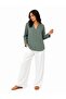 Relaxed Fit Women's Muslin Shirt
