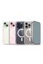 iPhone 15 Pro Case Thick Silicone Magsafe Camera Raised Transparent Tkng - 5