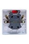 Electric Light Switch with LED Indicator, Single Gang, White - 3