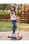3-Wheel Kids Scooter with Led Lights and Music Foldable Adjustable Length 3 Height Adjustments Children's Scooter - 8