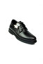 5022 Black Leather Laced Classic Men's Shoes