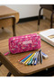 School Backpack Double Compartment Travel Daily Bag Pen Holder Set of 2 Plcan26006-002 - 7