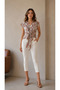 Women's Plaid Patterned Tie-Up Sleeveless Shirt - 2