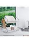 Capacity Stainless Steel 2-layer Dish Drainer Drying Rack Kitchen Storage - 3