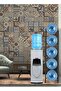 Water Cooler Jug Rack 5-Tier Water Storage Rack for 5Bottles, Detachable Heavy Duty Water Bottle Rack - 4