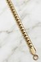 Steel Italian Ezze Gourmet Bracelet 5 mm Gold Color |   Anti-Tarnish, Men'S, 2 Years Warranty - 4