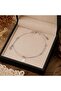316L Stainless Steel Double Chain Women's Anklet with Teddy Bear Figure – Adjustable, Elegant, Casual and Stylish K - 2