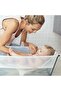 Flexi Bath Bundle, White - Foldable Baby Bathtub + Newborn Support - Durable & Easy to Store - Convenient to Use at Home or Traveling - Best for Newborns & Babies Up to 48 Months - 6