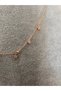 Tuelataki/Xuping Jewelry Zircon Stone Star Figured Rose Gold Women's Necklace - Minimal Dangle Chain Necklace - 3