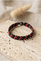 Handmade Miyuki Tila Beaded Black and Red Colored Special Design Bracelet