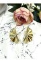 Women's Steel Wavy Modern Design Earrings (3X1.5Cm) - 4