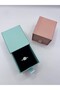 Xuping Women's Square Zircon Stone Solitaire Model Gold Ring with Numbered Size - 5