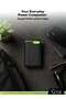 20000 mAh Kigo Power Bank Portable Charger – Simultaneous Charging for Smartphones, Tablets, Gaming Devices, Bluetooth & More – Compact, Travel-Friendly Design for On-the-Go Power Anywhere Black - 2