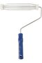 Paint Roller with Wire Frame and Blue Comfort Grip Handle