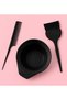 Professional Hair Coloring Kit Dye Container Brush Comb 3 Piece Hairdresser Set - 2