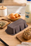 30003 Silicone Bread Mold Rectangular Cake Mold Anthracite 7*25cm - 3