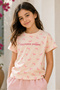 Girls Printed T-Shirt Short Sleeves - 3
