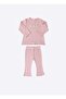 Organic 3 Flowers Set of 2 Pink