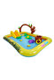 220cm Hexagonal Inflatable Family Pool with Canopy, Multicolour - 6