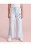 Senior Girls Sky Blue Cinnamoroll Wide Leg Pants