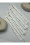 Steel Letter Bracelet with Stones - 2