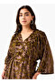 FRONT KNOT JACQUARD KAFTAN - 5