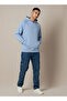 TONAL PRINT DETAIL POCKET HOODIE - 2