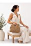 Milano Wicker Hand Knitted Women's Shoulder Bag with Clutch Chain