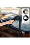 Hot Tub Handrails, 18"-48" Adjustable Height SPA Handrail with 360 Swivel Option& Non-Slip Handle, 600 LBS SPA Side Handrail Slide Under Mount Base for Indoor & Outdoor - 3