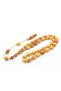 Hakkı Usta Signed Beyzi Cut Juniper Wood Prayer Beads - 2