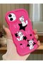 حافظة متوافقة مع هاتف سامسونج جالاكسي A04، حافظة حماية للكاميرا من السيليكون الأحمر، حافظة هاتف بنمط شخصيات
