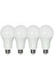 LED Light Bulb Pack of 4, E27 Base, 15W, 6500K