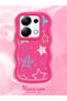 Redmi Note 13 Pro 4g Compatible Case Camera Protector Red Silicone Couple Phone Case Star Pattern - 2