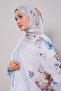Baby Blue Floral Craze Comfort Shawl