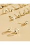 Girls Assorted Metal Earring Set (Pack Of 40) - 2