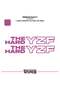 Yamaha the hard yzf sticker high quality foil 2 pieces sticker label - 2