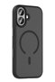 Ilkestor iPhone 17 Megane Magsafe Cover (174544) - Black - 2