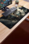 Keyboard Mousepad 40X90Cm Owl Spirit Seamless Smooth Liquid-Proof Non-Slip Base - 3