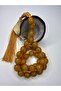 10,8/12.3 Almarey Stick Crimped Amber Prayer Beads
