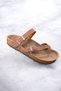 Women'S- Parmak Arjas Slipper Mayari Daily Home, Outdoor, Beach Slipper Model Tan - 5
