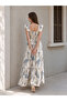 Floral Sleeveless Tiered Maxi Dress - 5