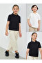 Pack Of 2 - Kids Unisex Solid Cotton Polo T-Shirt