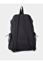 Solid Backpack With Side Mesh Pocket - 2