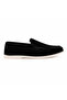 Monaco Black Genuine Suede Leather Men's Casual Shoes