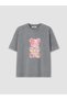 Lcw Kids Mixed Crew Neck Short Sleeve Printed Girls' T-Shirt - 2