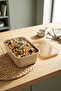 Stainless Steel Vacuum Storage Container, Oven and Cake Container 1.3Lt Food Container Lunch Box - 2