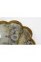 36 cm Decorative Glass Presentation Tray |   Country Cottage |   Decorative Gold Glass Tea and Coffee Serving Tray - 3