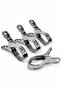 4 Pieces Large Size Stainless Steel Towel Sunbed Clip 12cm Dh147 - 6