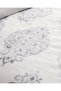 Grey Printed Comforter 4 Piece - Set King Size(220x240cm) - 4